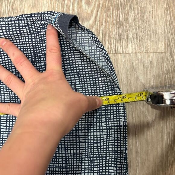 The North Face Men's Short Sleeve Button Down Shirt ~ Light Blue print M - Picture 8 of 9